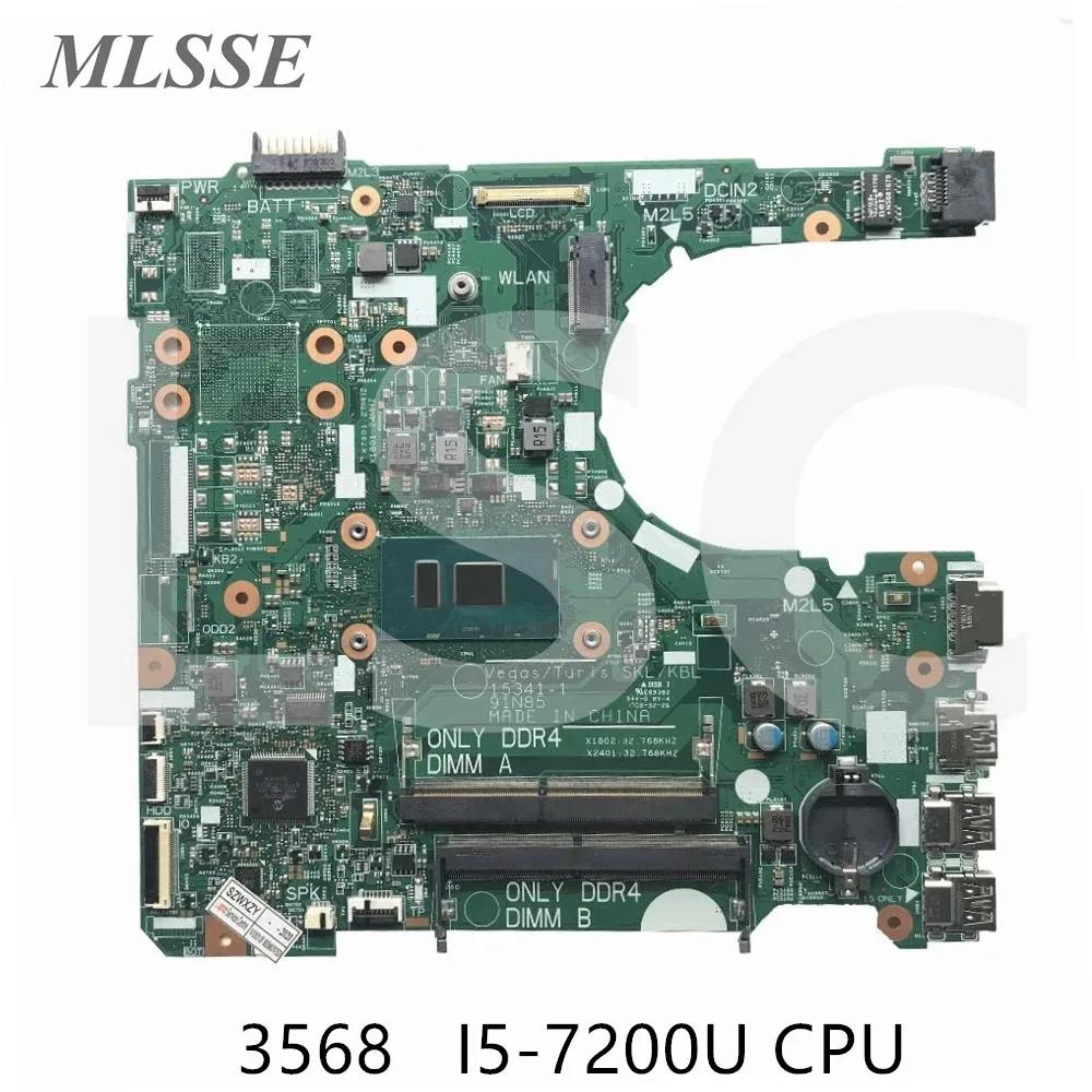 Dell 3568 Ʈ  CN-02HKXD 02HKXD 2HKXD SR2ZU I5-7200u DDR4 15341-1 91N85 100% ׽Ʈ Ϸ